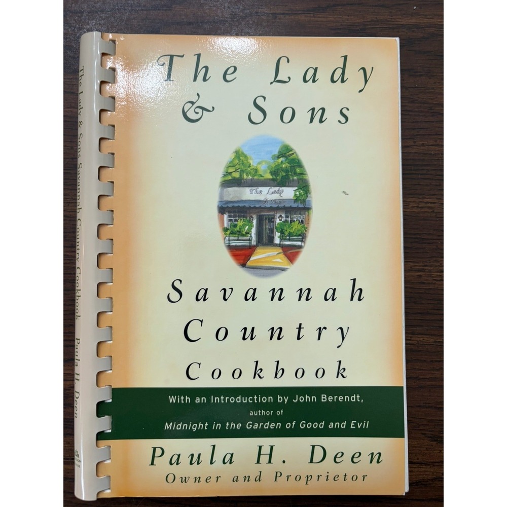 The Lady and Sons Savannah Country Cookbook by Paula Deen Recipes Book